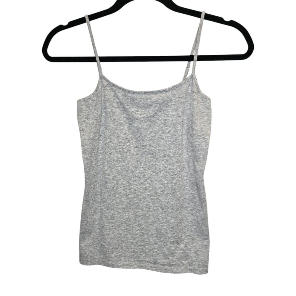 LOFT Outlet Women's XS Gray Spaghetti Strap Tank Top